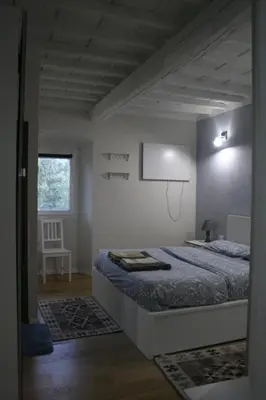 Letto o letti in una camera di Allie's flat