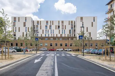 Edificio in cui si trova la residenza studentesca
