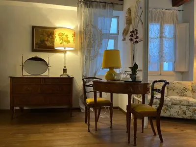 Area soggiorno di B&B Alla Corte dei Medici