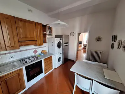 Cucina o angolo cottura di Arno River view Apartment Terraces, Free Parking