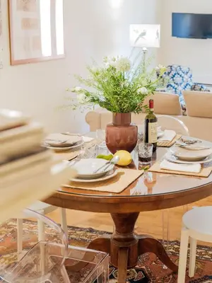 TV o dispositivi per l'intrattenimento presso Casa Anna - Charming central apartment