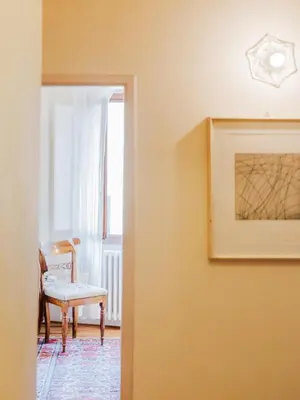 Area soggiorno di Casa Anna - Charming central apartment