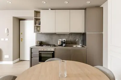 Cucina o angolo cottura di Art Apartment Luxury Santo Spirito suite