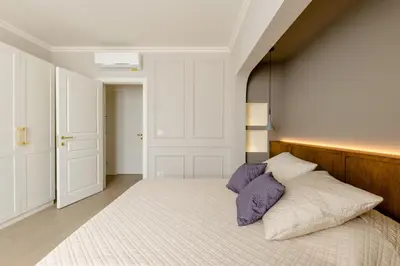 Letto o letti in una camera di Art Apartment Luxury Santo Spirito suite
