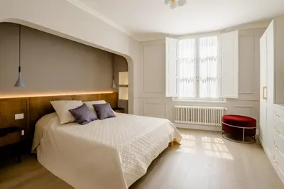 Letto o letti in una camera di Art Apartment Luxury Santo Spirito suite
