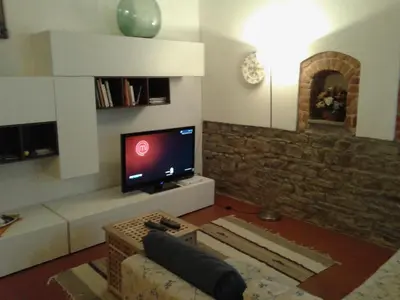 TV o dispositivi per l'intrattenimento presso Appartamento del Campuccio