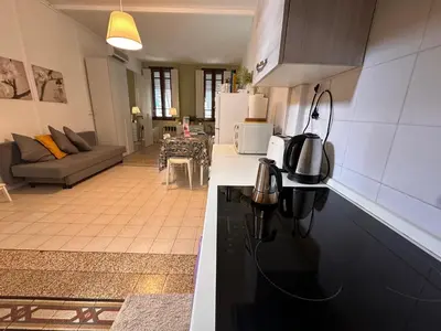 Area soggiorno di La Terraza Suite a Firenze