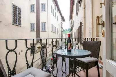 Balcone o terrazza di Casa Michelangelo & Giotto - Tintori apt