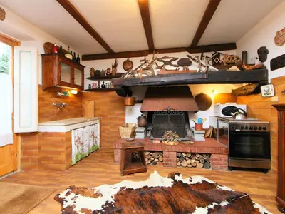 Cucina o angolo cottura di Apartment Matteuzzi by Interhome