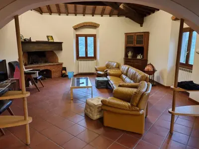 Area soggiorno di Villa La Monta