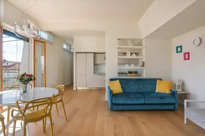 Cucina o angolo cottura di Penthouse with big terrace in Oltrarno