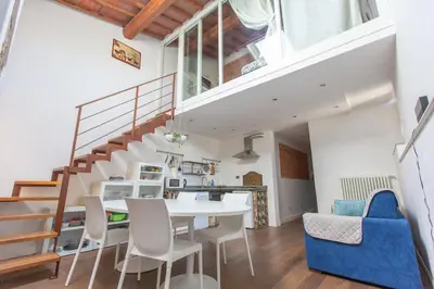 Cucina o angolo cottura di Cozy apartment in San Frediano