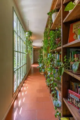 Biblioteca nel bed & breakfast
