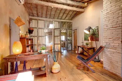 Area soggiorno di Monte Croci Apartment by Mamo Florence