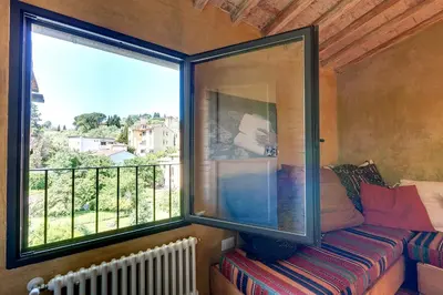 Balcone o terrazza di Monte Croci Apartment by Mamo Florence