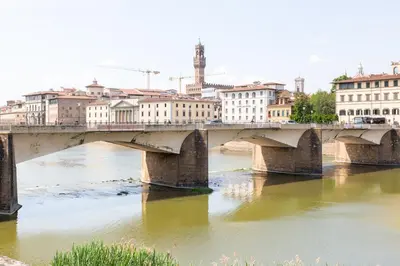 Vista sul fiume nelle vicinanze dell'appartamento