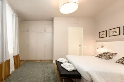 Letto o letti in una camera di San Pier Maggiore Suite