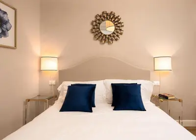 Letto o letti in una camera di San Pier Maggiore Suite