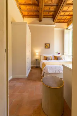 Letto o letti in una camera di Atelier delle Grazie