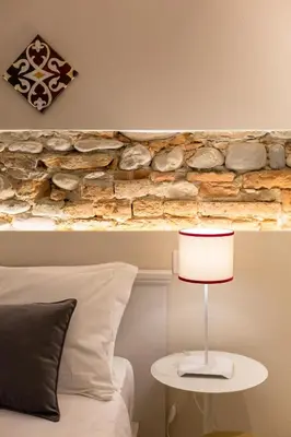 Letto o letti in una camera di Atelier delle Grazie