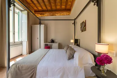 Letto o letti in una camera di Atelier delle Grazie