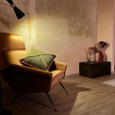 Area soggiorno di The Magnificent Maison du Charme