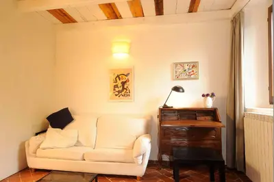 Area soggiorno di La casa dei Legni Parlanti