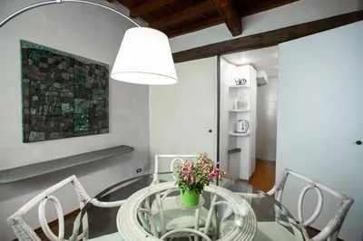 Area soggiorno di Torre dei Sapiti Apartment