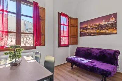 Area soggiorno di GuestHost - Uffizi Gallery Cozy Flat