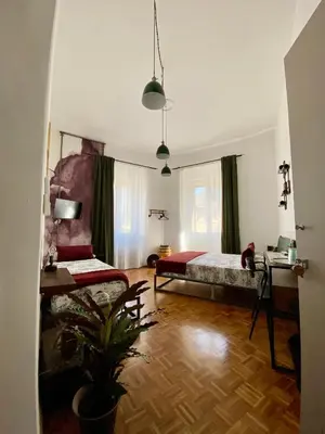 Letto o letti in una camera di B&B Monteverdi L'Arancio