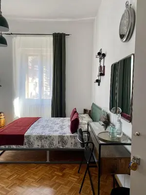 Letto o letti in una camera di B&B Monteverdi L'Arancio
