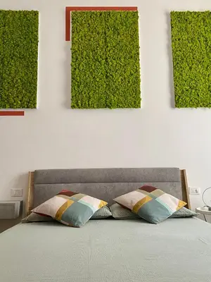 Letto o letti in una camera di B&B Monteverdi L'Arancio