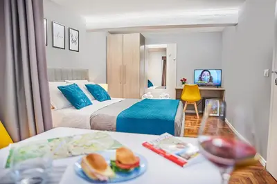 Letto o letti in una camera di Firenze Rooms Cathedral B&B