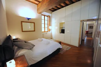 Letto o letti in una camera di Acacia Firenze - Quercia