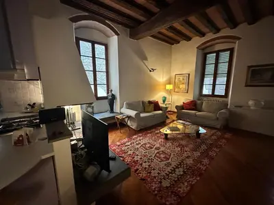 Area soggiorno di Acacia Firenze - Quercia