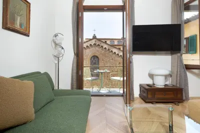 TV o dispositivi per l'intrattenimento presso San Remigio Apartment