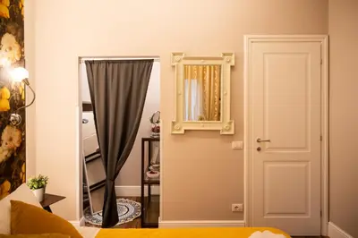 Letto o letti in una camera di Smooth Mansion in Ponte Vecchio