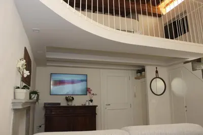 TV o dispositivi per l'intrattenimento presso Art Apartment Santa Croce Suite