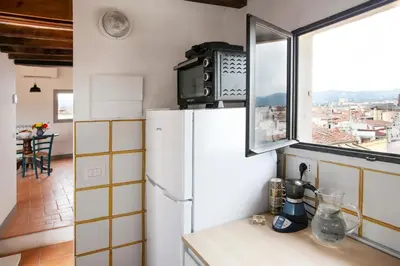 Cucina o angolo cottura di Vigna Vecchia Panoramica - LOCAPPART