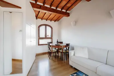Area soggiorno di GuestHost - San Marco Apartment with Panoramic View