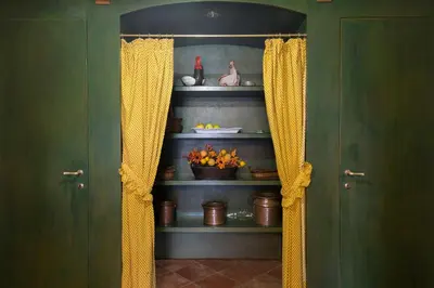 Cucina o angolo cottura di Castello di Volognano