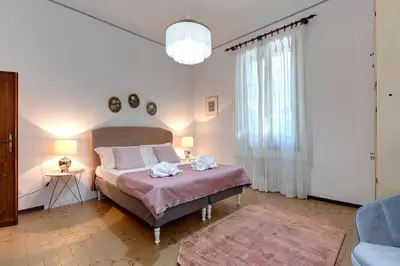 Letto o letti in una camera di Leopoldo Apartment by Mamo Florence
