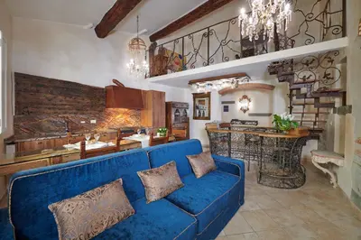 Area soggiorno di Leoni Suite by Mmega