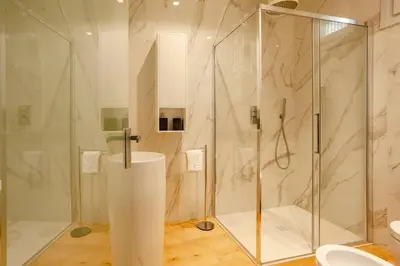 Bagno di Ex Artist Studio Loft near Piazzale Michelangelo