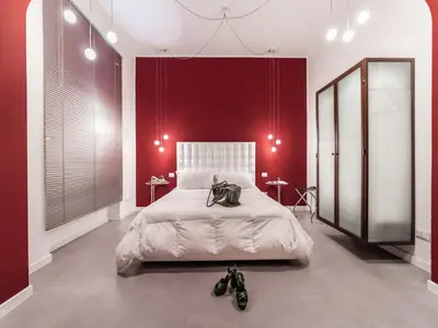 Letto o letti in una camera di Hotel Astro Mediceo