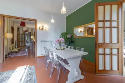 Area soggiorno di Villa Lia - Apartment in Villa with private garden and Pool