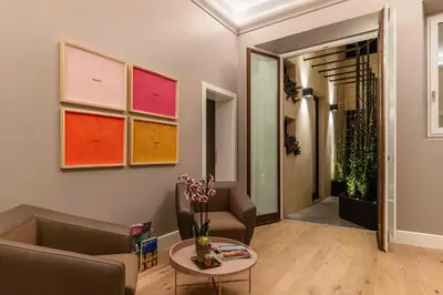 Area soggiorno di BSJ15-Borgo San Jacopo Room