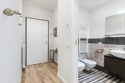 Bagno di GuestHost - Maragliano Cozy Flat with Balcony