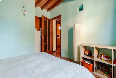 Letto o letti in una camera di Casa Gelso