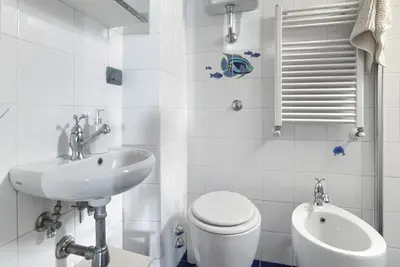 Bagno di Apartment LaCosta near Ponte Vecchio